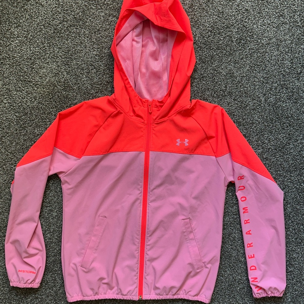 Under Armour Vibrant Pink and Orange Jacket